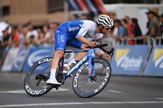 Michael Matthews (Jayco-AlUla) in action at the Tour Down Under