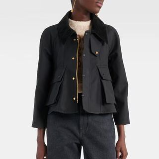 Loewe Trapeze waxed cotton jacket