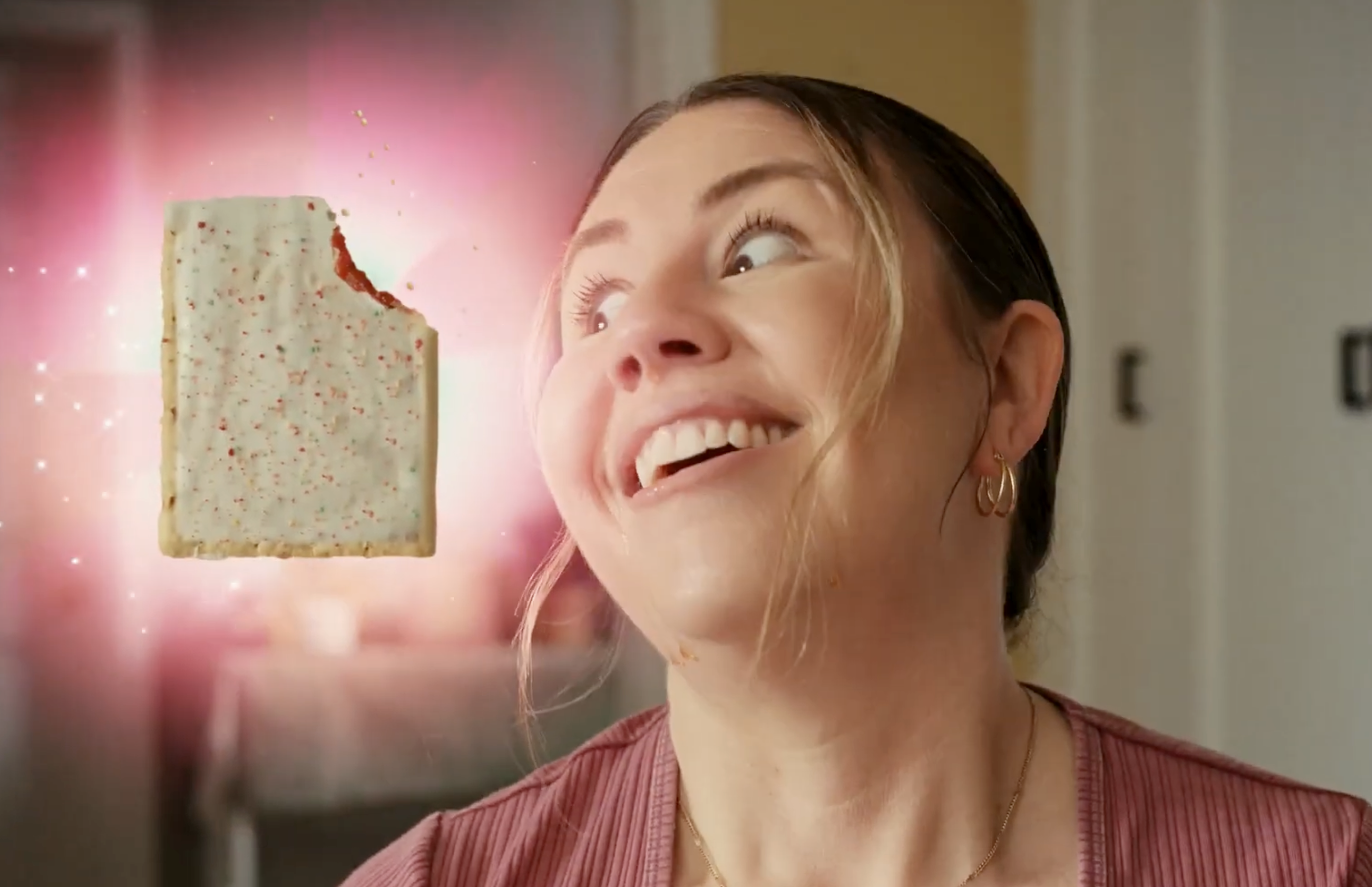 Liquid Death x Pop-Tarts advert