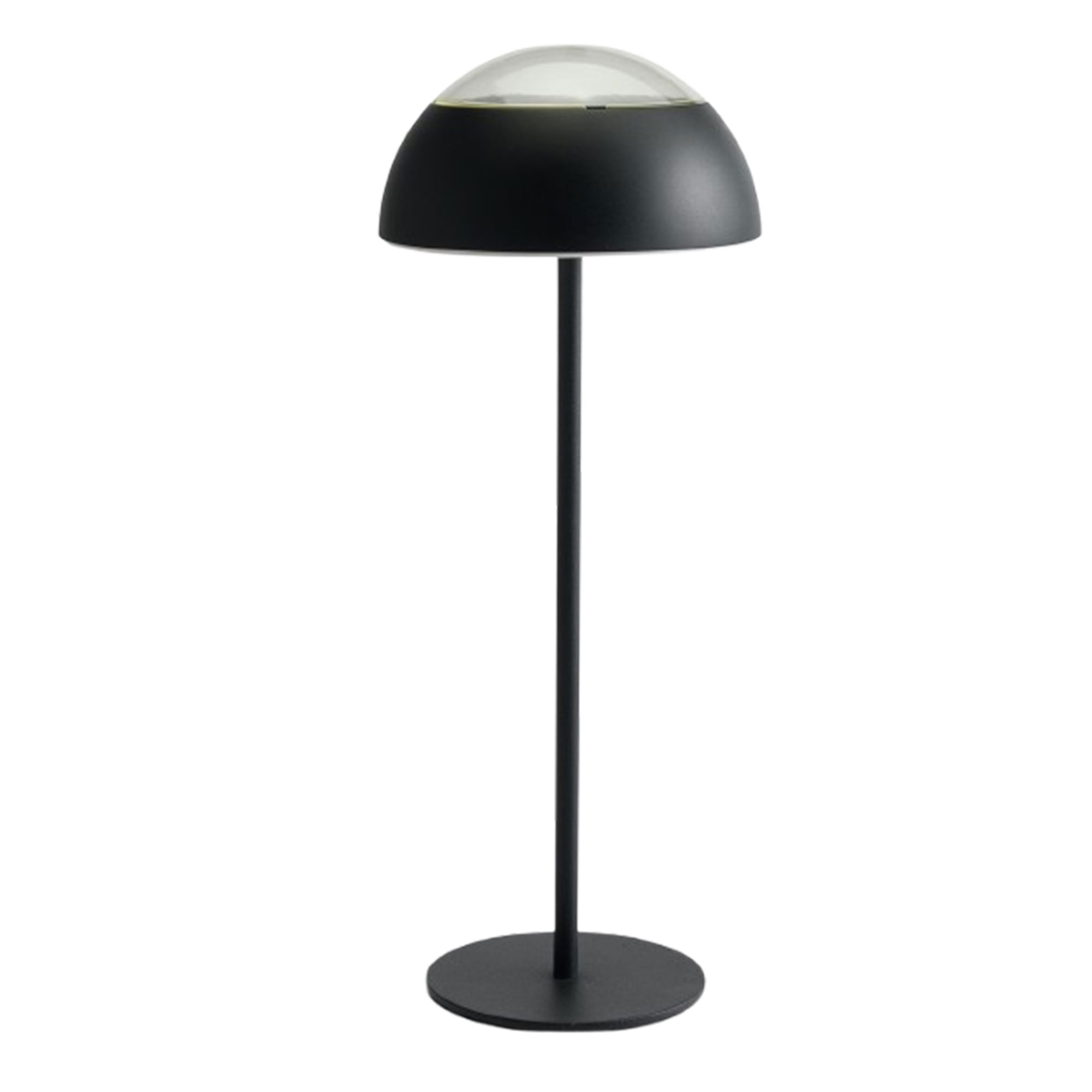 Habitat, Habitat Solar Black Metal Table Lamp
