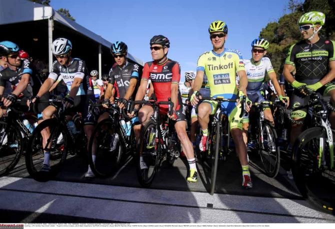 On the startline for the People's Choice Classic