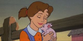 Screenshot from 1973's Charlotte's Web