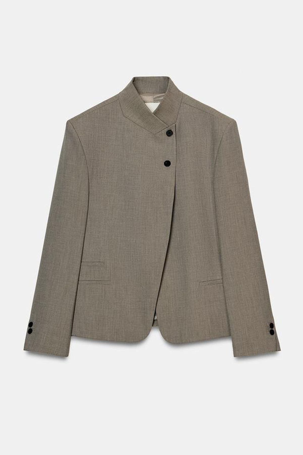 High Collar Blazer Zw Collection