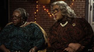 Cassi Davis and Tyler Perry in Boo! A Madea Halloween