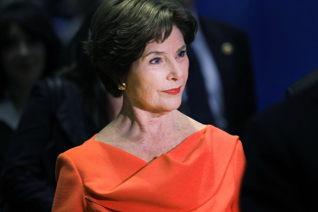 Laura Bush.