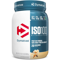 Dymatize ISO100 Hydrolyzed Protein Powder | $39.99, $21.01 at Amazon