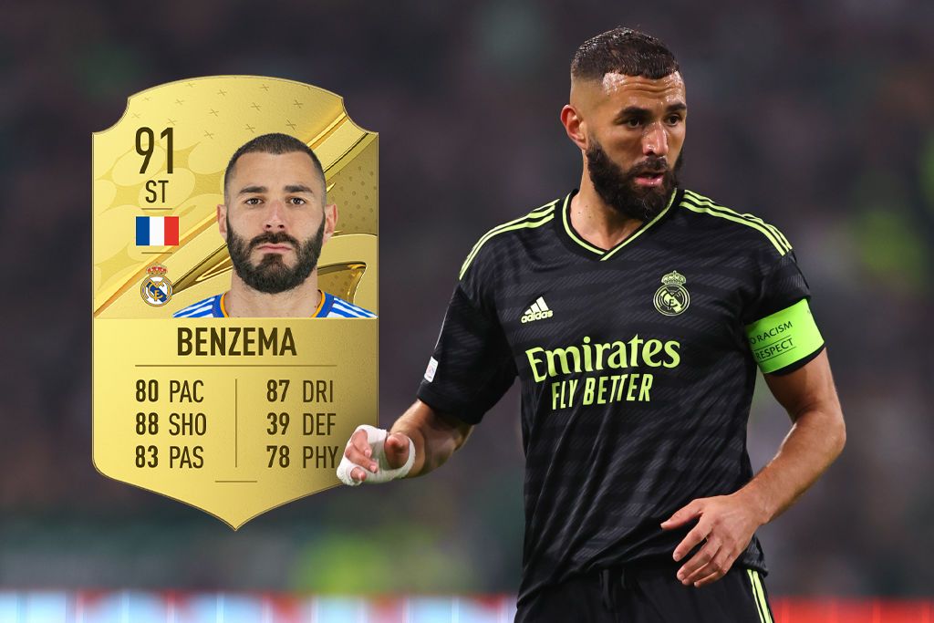 FIFA 23&#039;s highest-rated player, Karim Benzema