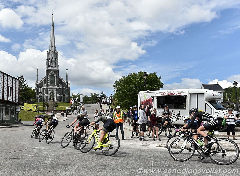 Race was held in scenic downtown Chicoutimi, Quebec