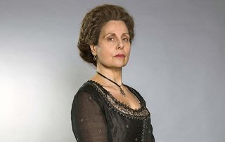 Lady Whitwoth (played by Rebecca Front) causes trouble