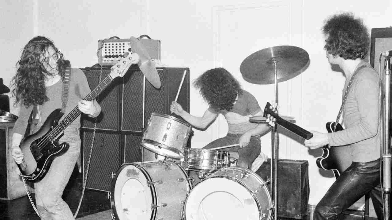 Budgie onstage in the early 1970s