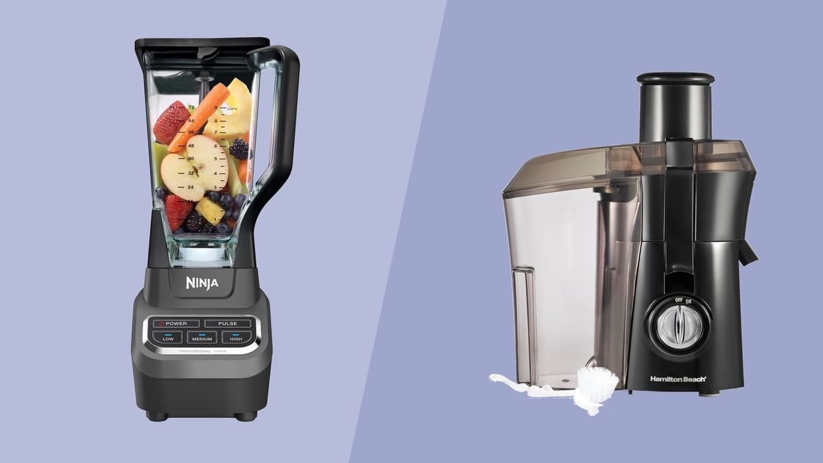 blenders vs juicers