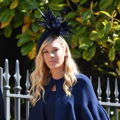 Chelsy Davy attends Prince Harry and Meghan Markle's 2018 wedding