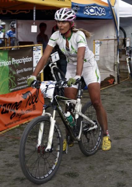 USA's Jari Kirkland was second in the Elite Women category.