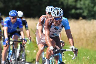 Christophe Riblon enjoying his first day at the Tour de Pologne