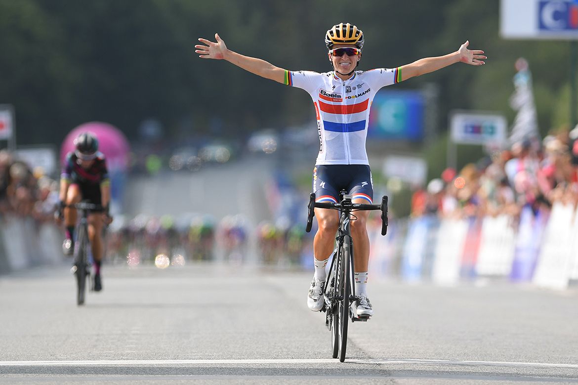 Elizabeth Deignan won the GP de Plouay