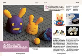 Part one of Matt Jones' workshop on creating art toys