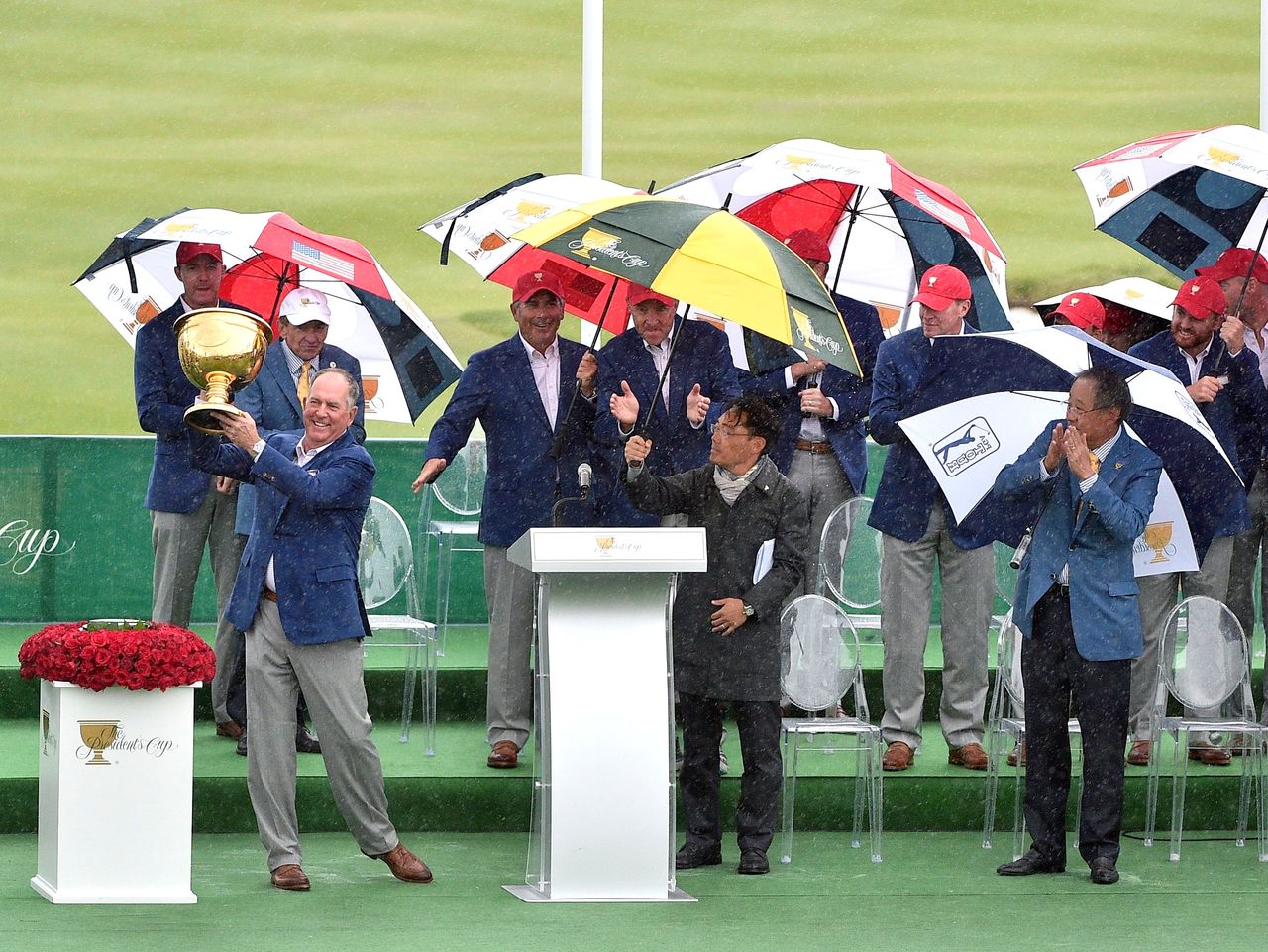 Presidents Cup trophy