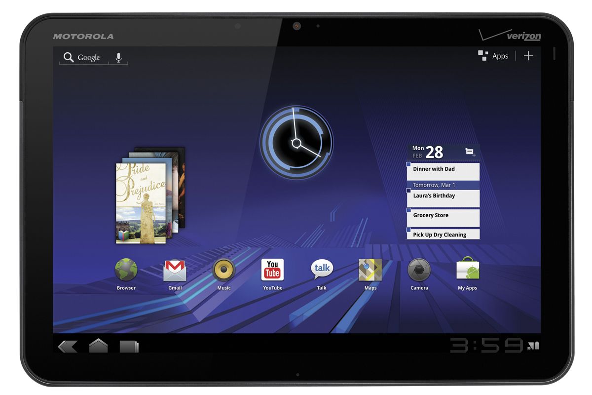 The Motorola Xoom