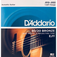 D'Addario 80/20 Bronze EJ11 12-53
