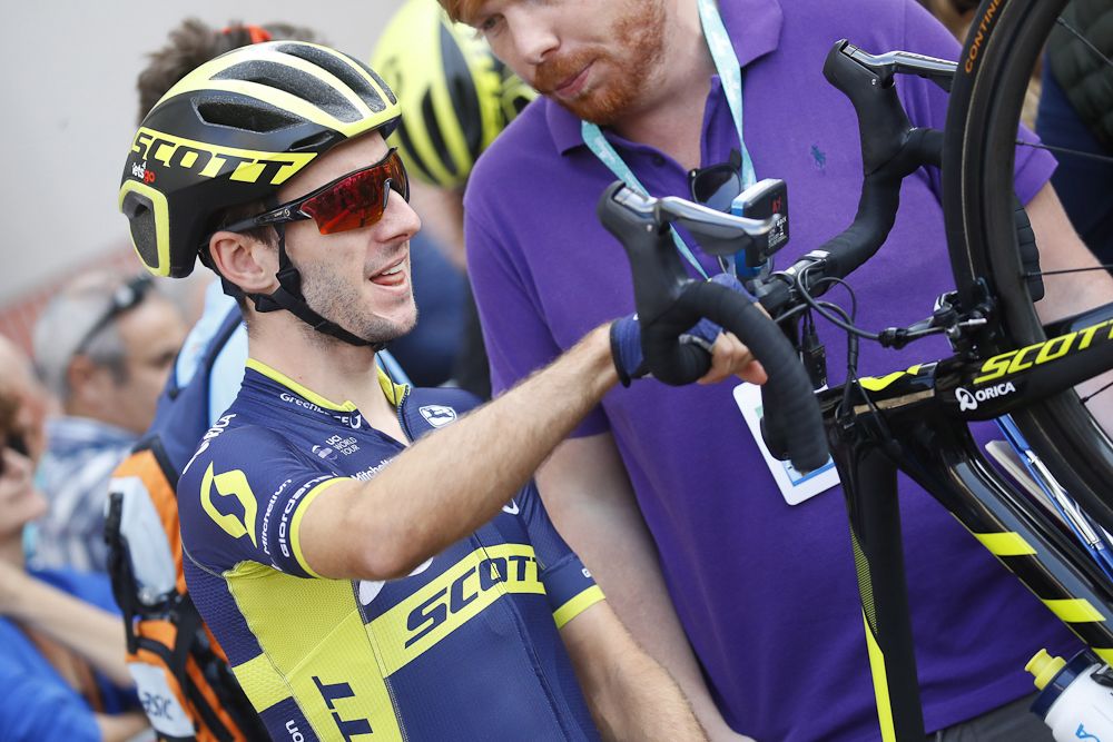 Adam Yates before the start of Giro dell'Emilia