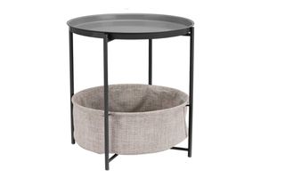 Amazon Basics Round Storage End Table