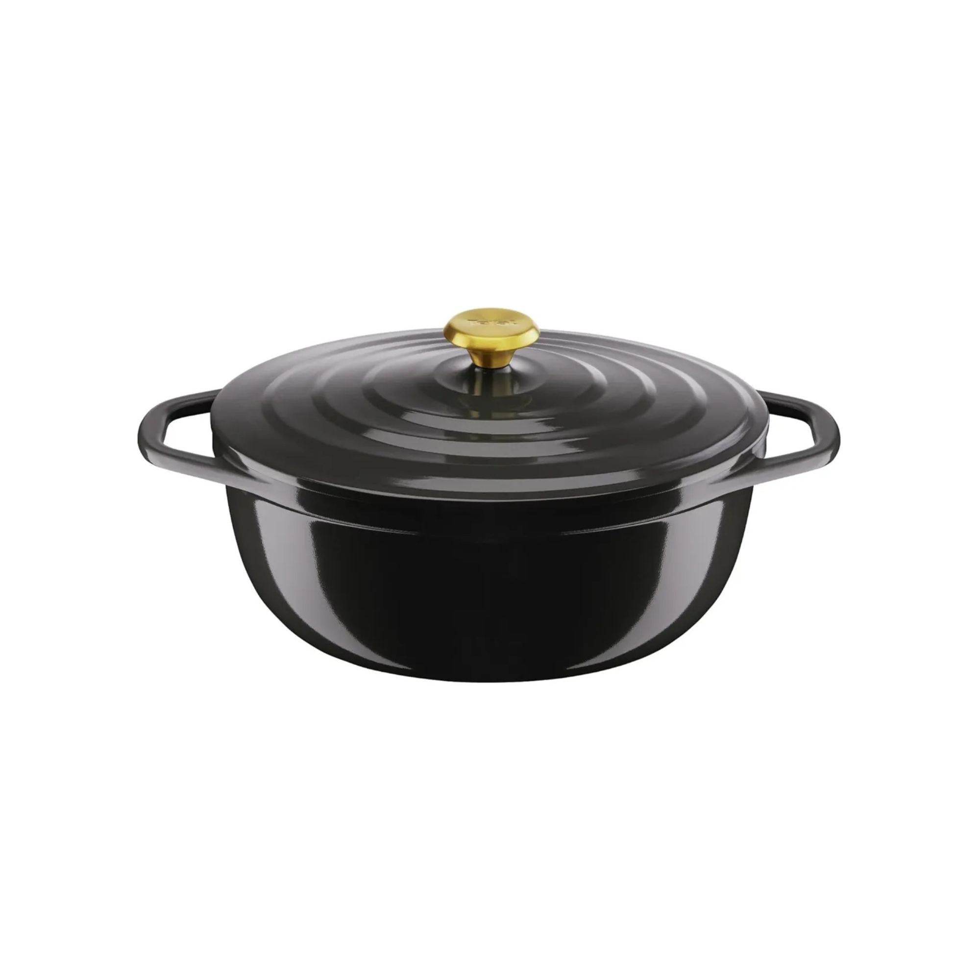 Tefal air cocotte casserole dish in black