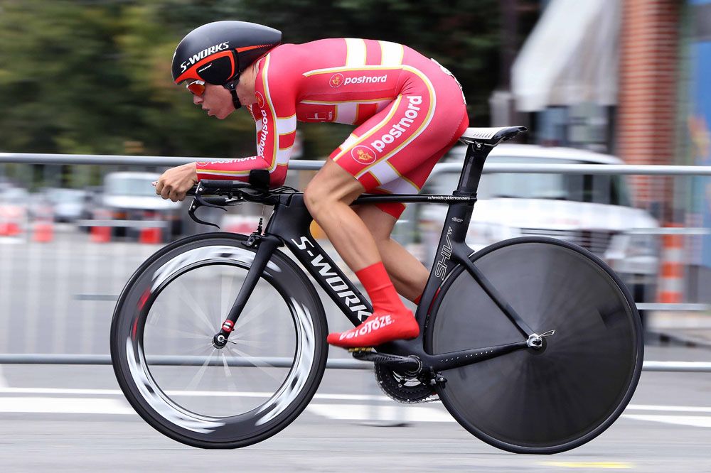 Mads Wurtz Schmidt (Denmark) took the win for U23 men