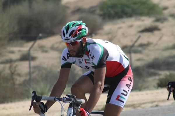 A UAE rider during the 2010 Vice President's cup