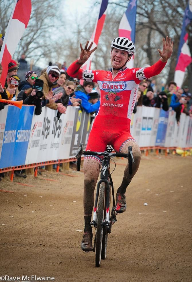 California Giant Cycling rider Logan Owen will soon be running out of fingers as he just won his ninth straight 'cross national championship