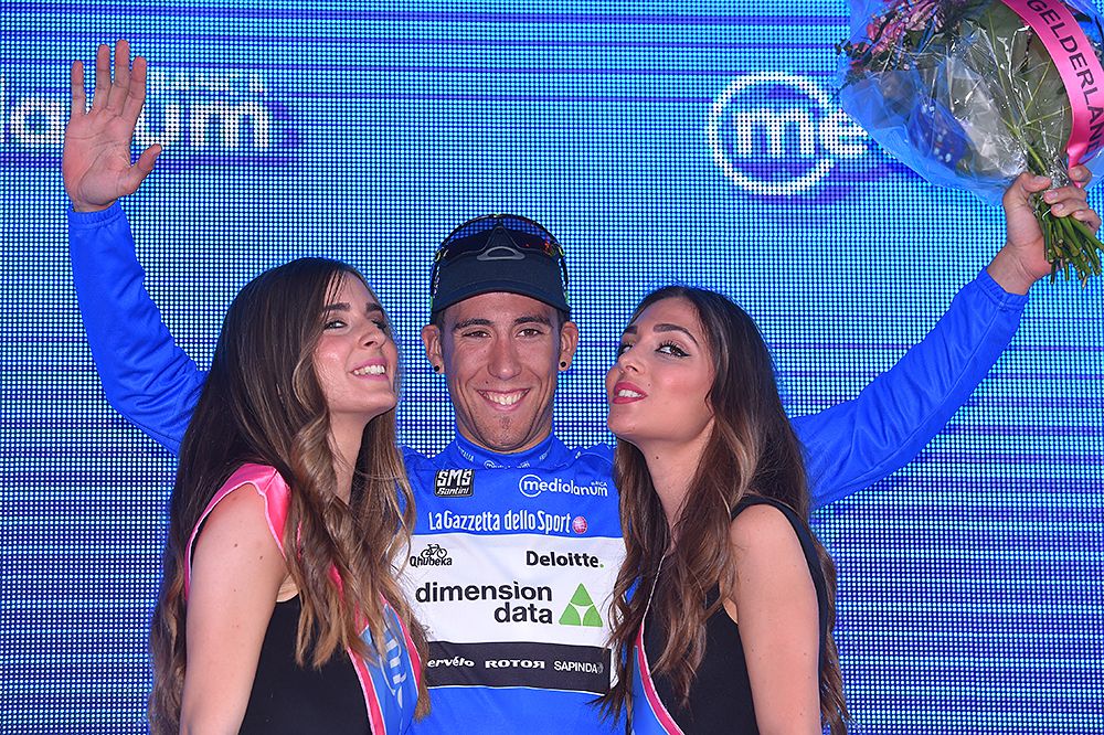Omar Fraile Matarranza (Dimension Data) was in the all-day breakaway