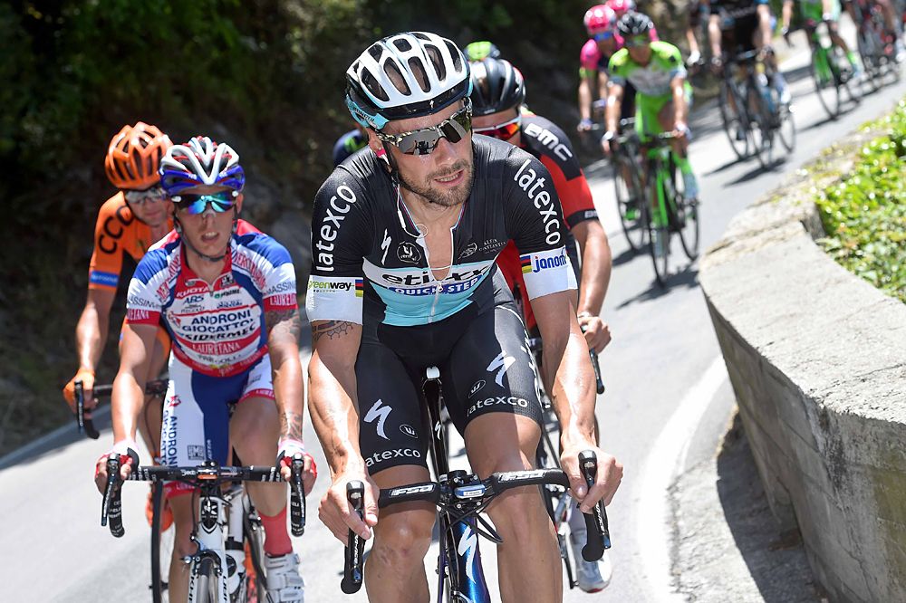 Etixx-QuickStep's Tom Boonen in is first-ever Giro d'Italia