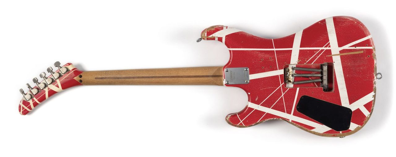 Eddie Van Halen's Kramer that he used in the Hot For Teacher video was sold at auction for just under $4 million