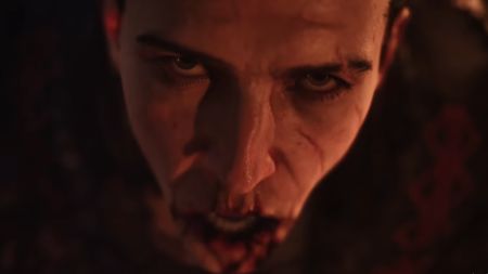 The Blood of Dawnwalker protagonist up close