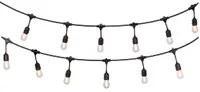 Harbor Breeze 48-ft Plug-in Black Outdoor String Light