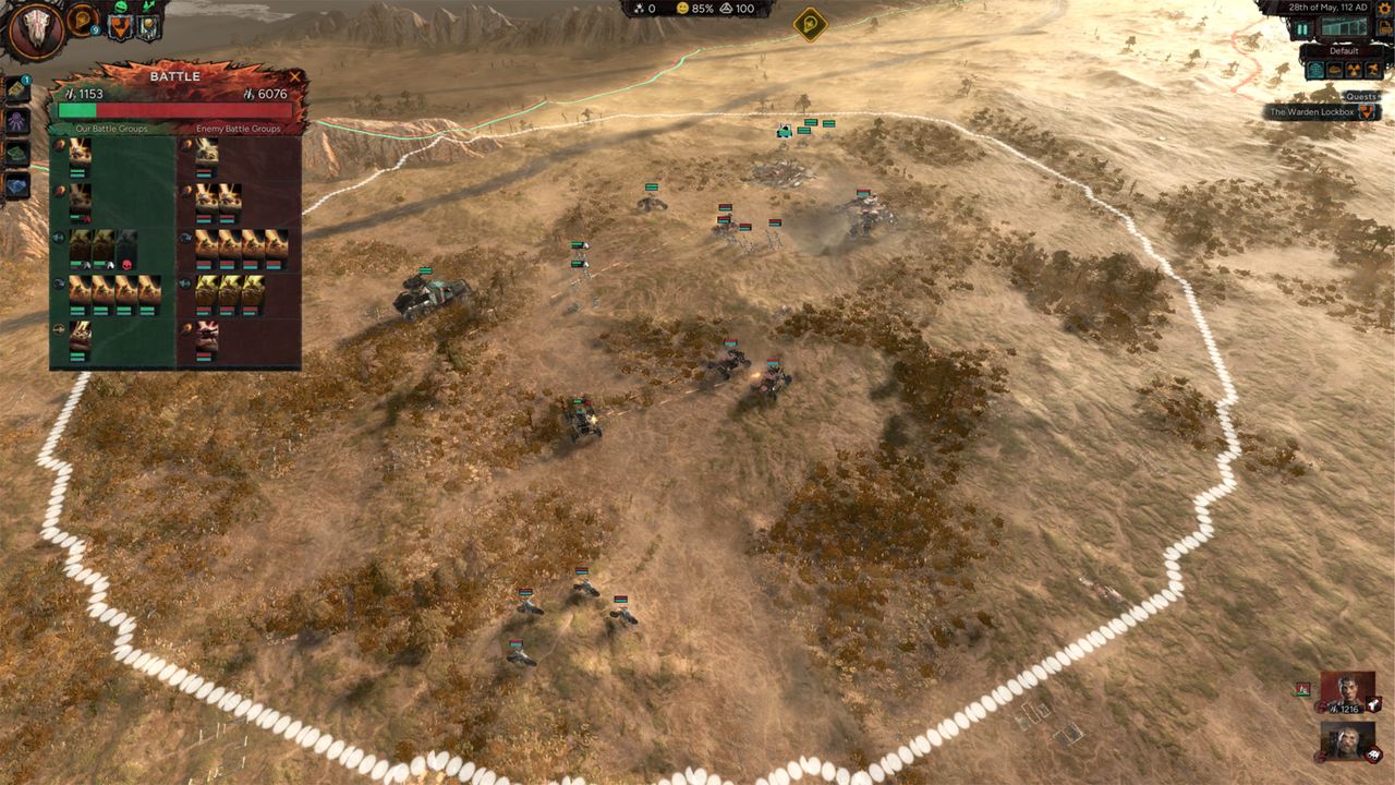 Upcoming strategy game Afterworld.
