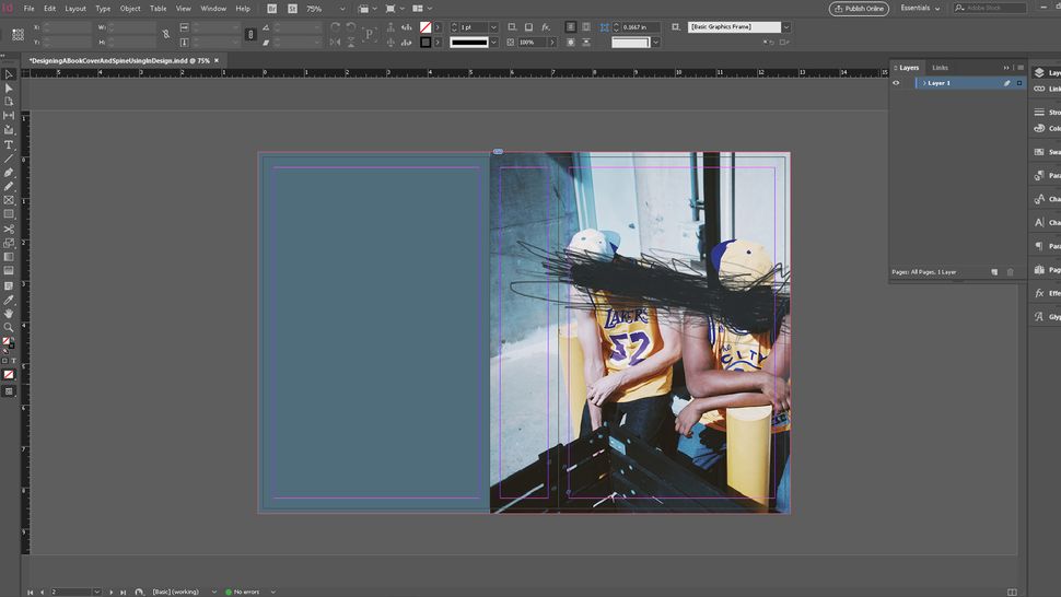 How to design a book cover in InDesign | Creative Bloq