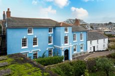 The Abbey, overlooking the harbour at Penzance in Cornwall.