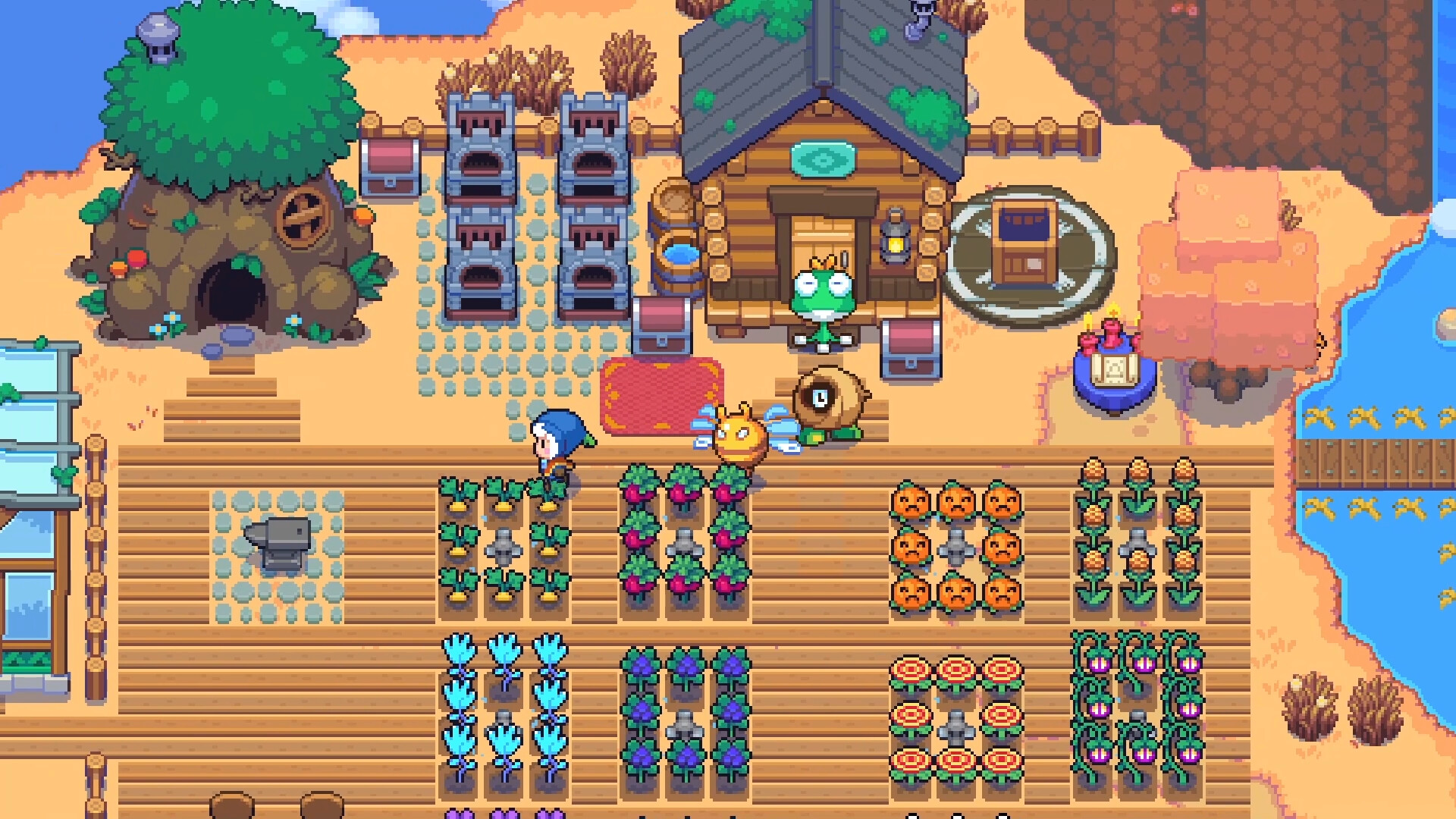 This solarpunk MMO is an environmentally conscious Stardew Valley