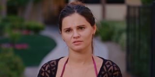 Julia looking concerned at the pool 90 Day Fiance: Happily Ever After?