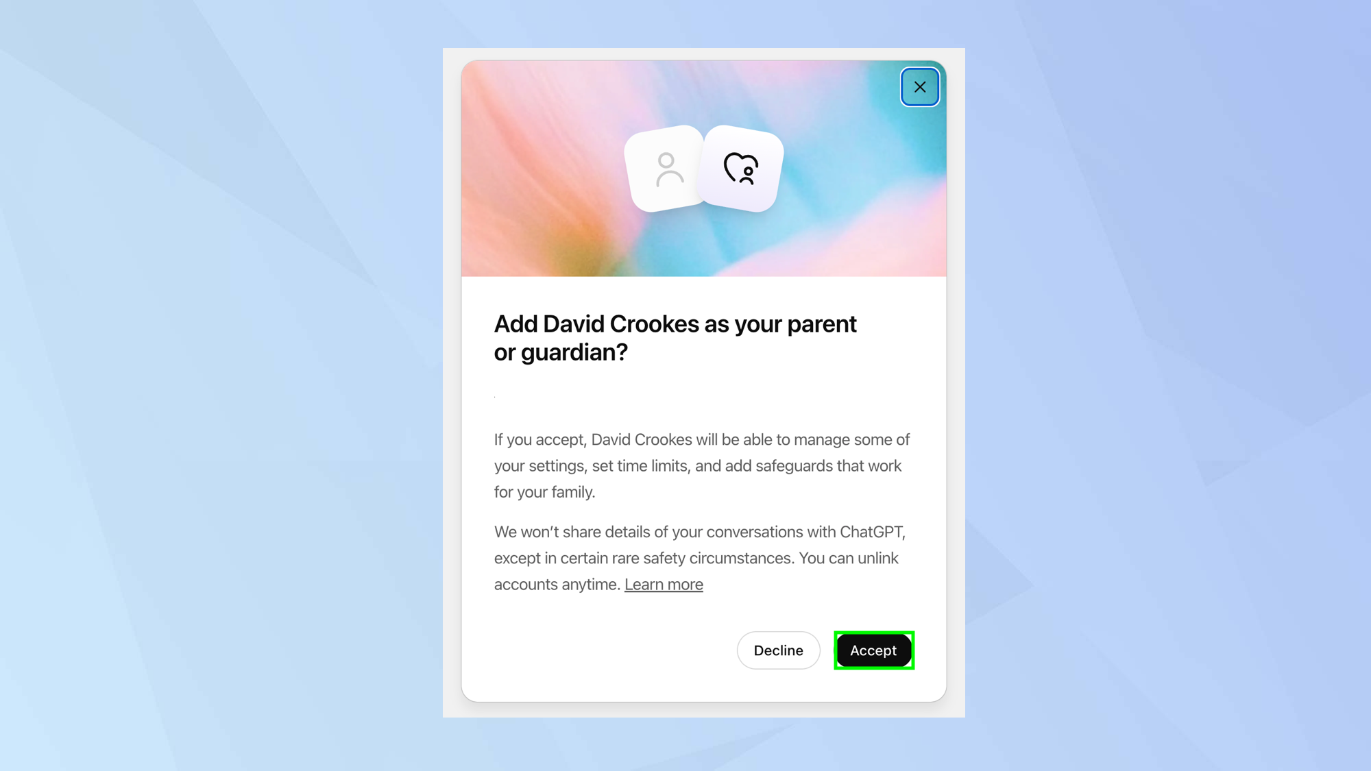 How to set up parental controls in ChatGPT