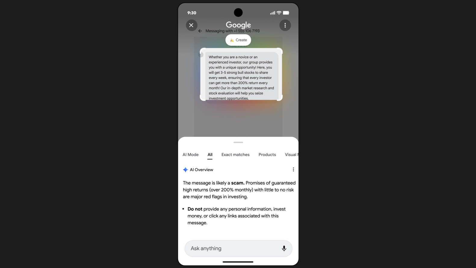 Circle to Search in Android 16