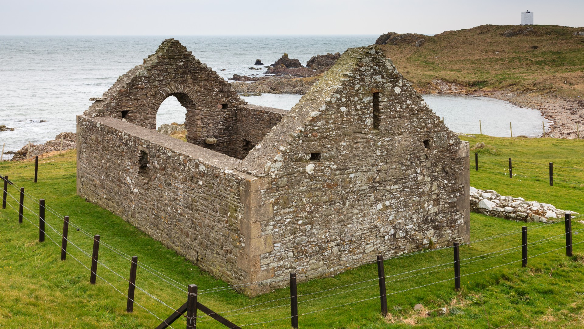 Saint Ninian's Chapel in the Isle of Whithorn in Dumfries and Galloway, Southern Scotland. ATGImages via Getty Images