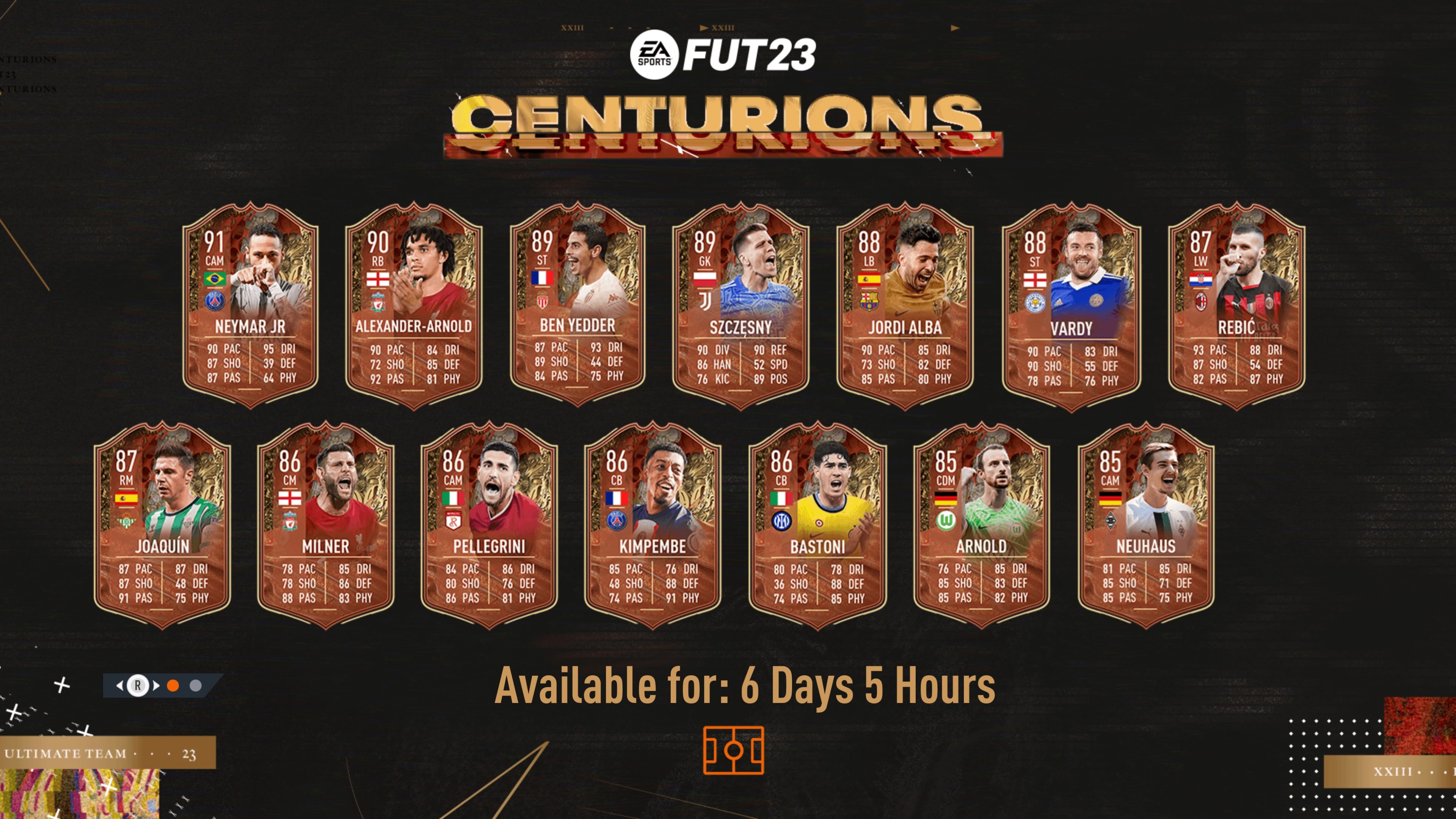 FIFA 23 FUT Centurions Team 2 leaked: Salah, Ibrahimovic, Reus