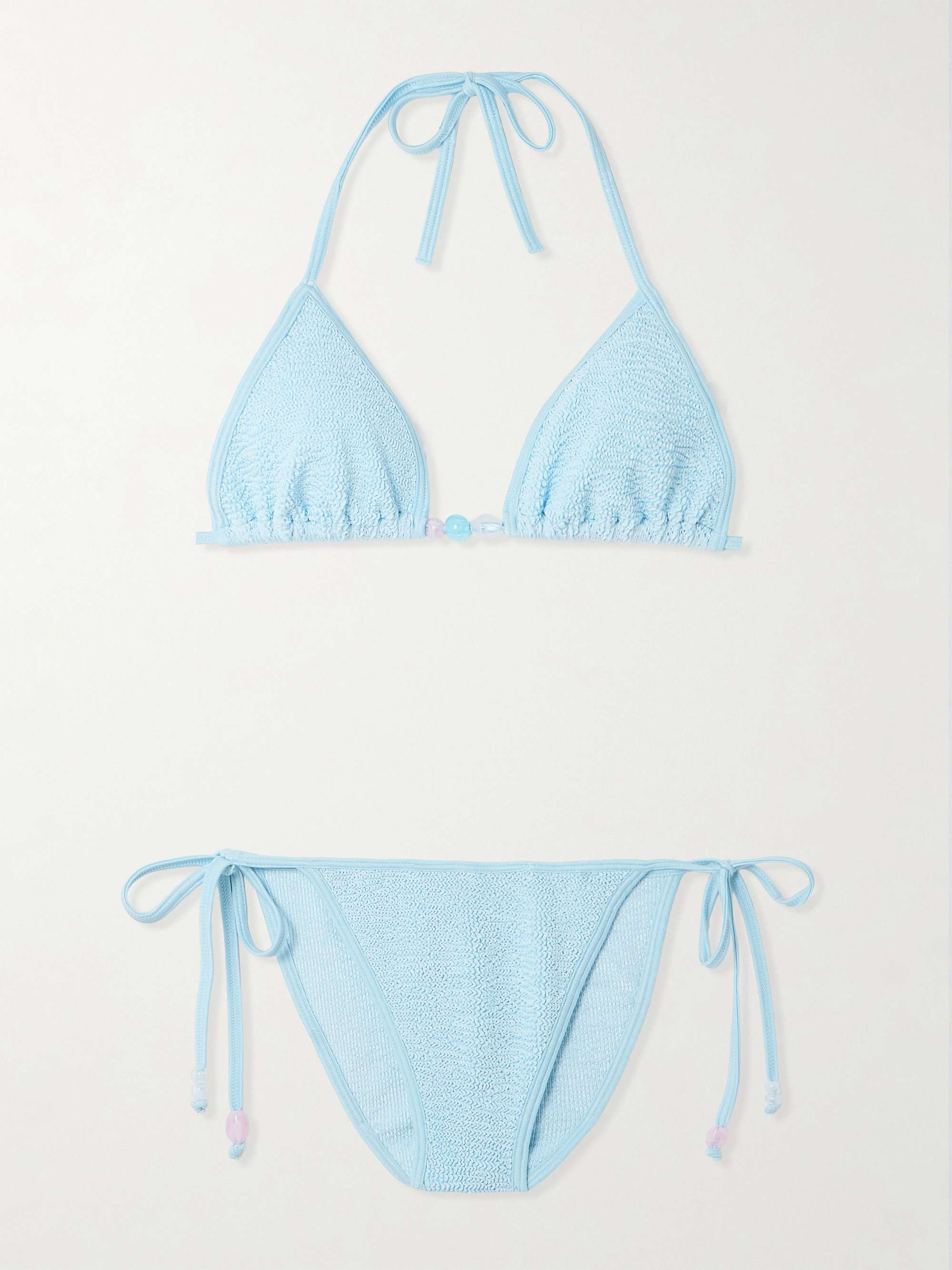 Gina Bead-Embellished Original Crinkle&trade; Bikini