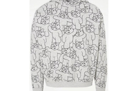 5. Children In Need Pudsey Grey Graphic Hoodie - view at ASDA.