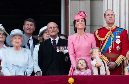 Prince Philip and Cambridge kids