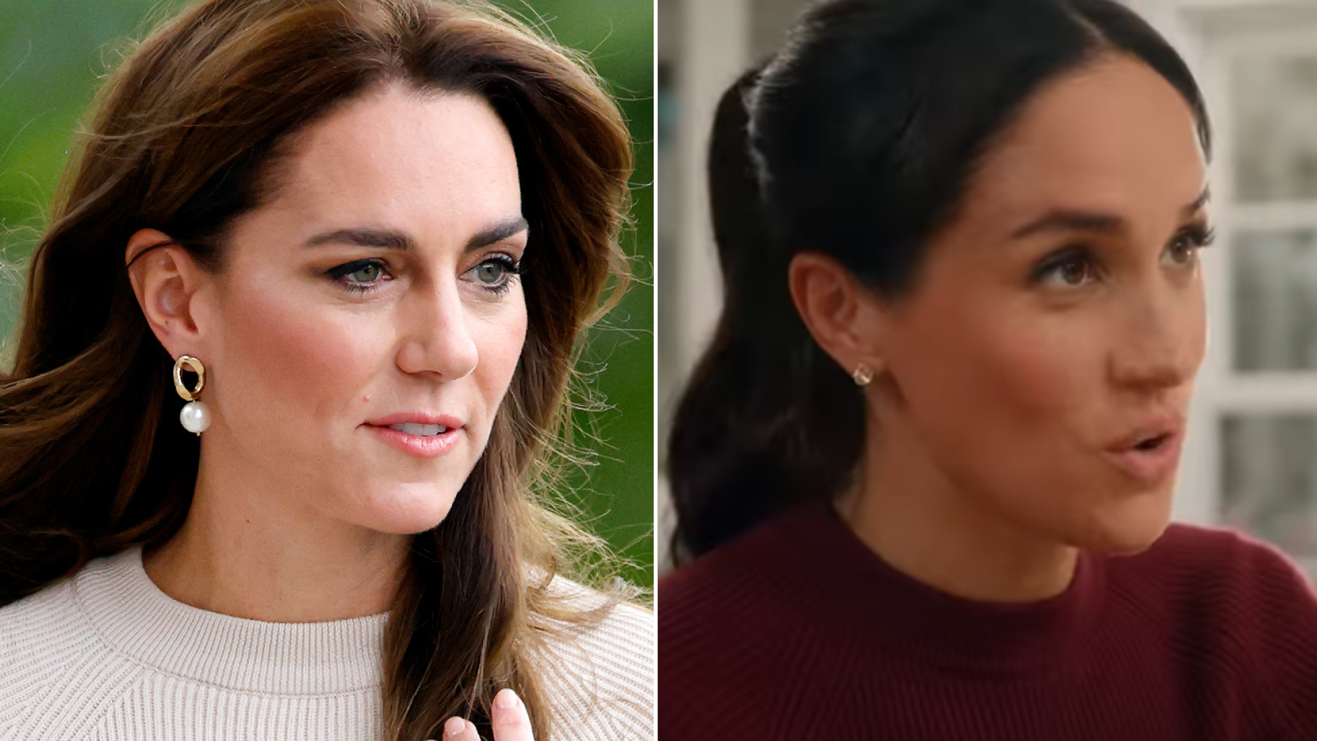 Kate Middleton and Meghan Markle twin in the same Sezane sweater
