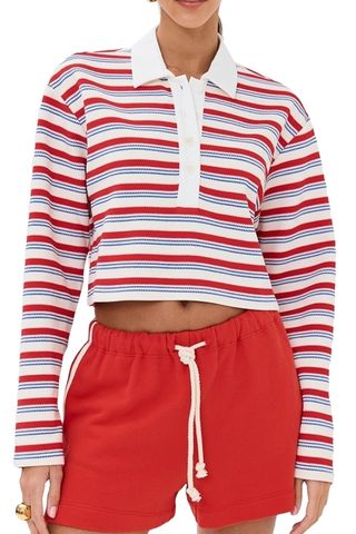 Reformation Anna Rugby Shirt