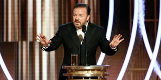 ricky gervais golden globes won't apologize for jokes