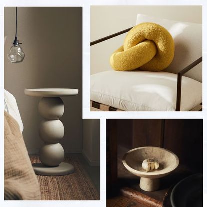 a selection of products from the h&m home new in page
